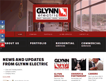 Tablet Screenshot of glynnelectric.com